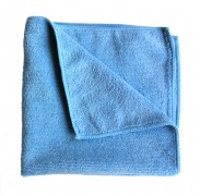 Microfibre cloth, blue, size 40x40 cm